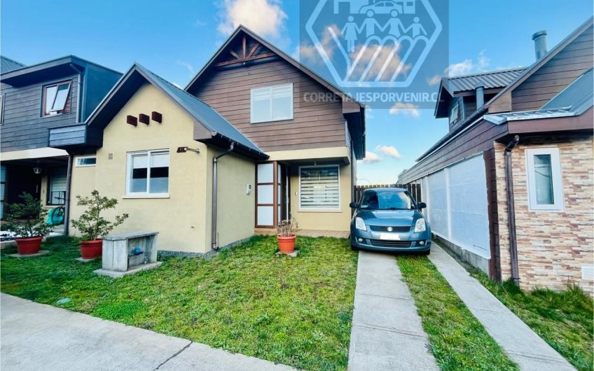 HERMOSA CASA EN BARRIO HACIENDA LAS MARIPOSAS TEMUCO EN VENTA!!