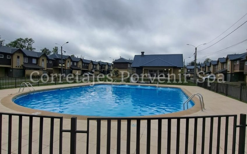 NO DISPONIBLE!! ARRIENDO AÑO CORRIDO! CASA EN CONDOMINIO LOS ROBLES 2 PUCON