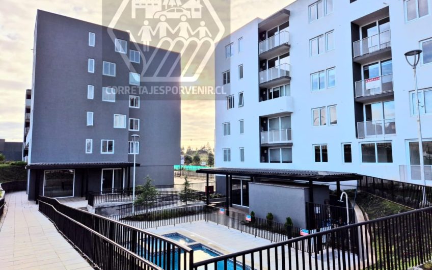 HERMOSO DEPARTAMENTO EN ARRIENDO!!! FUNDO EL CARMEN CONDOMINIO AITUE